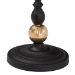 Baxton Studio Javion Modern Glam Round Accent Side Table - Black & Gold Metal End Table with Tray Top for Indoor or Semi-Outdoor Use - BSOH01-113307-Gold/Black/Metal-Side Table