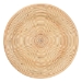 bali & pari Tokyo Laminated Natural Rattan Side Table -  Hourglass Accent Table with Modern Sculptural Design, Boho Chic Style for Living Room or Bedroom, Natural - BSOTokyo-Natural Rattan-Side Table