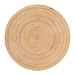 bali & pari Tokyo Laminated Natural Rattan Coffee Table - Handcrafted Bowl -Shaped Center Table for Living Room, Coastal Boho Style Furniture in Natural Brown - BSOTokyo-Natural Rattan-Coffee Table