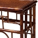 bali & pari Sebalio Tortoise Natural Rattan Console Table with Open Shelf - Vintage Style Accent Table for Entryway, Hallway or Coastal Living Space - BSOWS143-Sebalio-Tortoise-Console Table