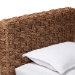bali & pari Rhinos Handwoven Seagrass Daybed - Twin Size Coastal Boho Bed Frame with Basketweave Design - BSORhinos-Bleached Lt Brwn No Mattress-Daybed