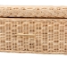 bali & pari Lanica Braided Natural Rattan Console Table with Drawers and Shelves - Coastal Style Storage Cabinet for Entryway, Living Room, or Bedroom, 35" - BSOBraided Sun Bleached Ivory Rattan-Version 2-Console Table
