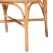 bali & pari Oxford Round Back Rattan Dining Chair Set of 2 - Handwoven Cane Accent Chairs with Open Lattice Design, Natural Wicker Seating for Coastal or Boho Dining Rooms - BSOOxford-Light Honey Rattan-DC