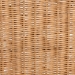 bali & pari Oxford Round Back Rattan Dining Chair Set of 2 - Handwoven Cane Accent Chairs with Open Lattice Design, Natural Wicker Seating for Coastal or Boho Dining Rooms - BSOOxford-Light Honey Rattan-DC