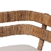 bali & pari Ubud Seagrass Dining Nook Set with Wood Dining Table and Cushioned L-Shaped Bench - Coastal Farmhouse Breakfast Corner Furniture Set for Kitchen or Dining Room, 3-Piece - BSOUbud/RH7006-3PC Dining Set