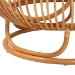bali & pari Adeola Round Lantern-Shaped Rattan Coffee Table - Handcrafted Coastal Boho Style Centerpiece for Living Room, Den, or Sunroom - BSOAdeola-Light Honey Rattan Coffee Table