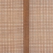 Baxton Studio Orianthe Scalloped Headboard - Boho Chic Bed Backrest with Cane Woven Panel, Modern Minimalist Bedroom Decor, Queen Size - BSOMG9811-Walnut Rattan-HB-Queen