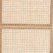 Baxton Studio Hermine Bamboo Woven Headboard - Solid Wood Bed Backrest Panel with Curved Top, Boho Coastal Bed Accent, Queen Size - BSOHermine-HRN20-Headboard Queen