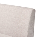 Baxton Studio Bryna 2-Piece Fabric Upholstered Dining Nook Bench Set - Corner Kitchen Banquette Seating with Skirted Base, L-Shaped Breakfast Nook for Small Spaces, Beige - BSOBBT8085-Beige-H1217-3-2PC SF Bench