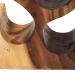 bali & pari Matana Suar Wood Wine Rack with 8-Bottle Capacity, Modern Rustic Wine Organizer Stand with Tree Branch Design, Free-Standing Display for Countertop Home Bar or Kitchen - BSOSuar WR 002-Natural/Wooden-Wine Rack