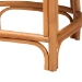 bali & pari Aria Natural Rattan Counter Stool with Backrest and Removable Cushion - Handwoven Cane Counter Height Seating for Kitchen Island or Dining Area - BSOAnia-Light Honey/Rattan-CS
