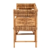 bali & pari Adisa Natural Rattan Bench - Handcrafted Banquette with Woven Seagrass Seat and Back, Coastal Boho Accent Seating for Entryway, Dining or Living Room - BSOAdisa-Light Honey Rattan-Bench