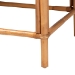 bali & pari Adisa Natural Rattan Bench - Handcrafted Banquette with Woven Seagrass Seat and Back, Coastal Boho Accent Seating for Entryway, Dining or Living Room - BSOAdisa-Light Honey Rattan-Bench