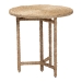 bali & pari Fumito Handwoven Seagrass End Table - Round Boho Side Table with Wrapped Frame, Handmade Coastal D�cor for Living Room or Sun Room