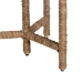 bali & pari Fumito Handwoven Seagrass End Table - Round Boho Side Table with Wrapped Frame, Handmade Coastal Decor for Living Room or Sun Room - BSOF248-FT1-Seagrass-ET