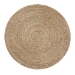 bali & pari Fumito Handwoven Seagrass End Table - Round Boho Side Table with Wrapped Frame, Handmade Coastal Decor for Living Room or Sun Room - BSOF248-FT1-Seagrass-ET
