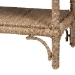 bali & pari Ganit Handwoven Seagrass Console Table - Entryway Table with Wrapped Frame and Lower Shelf, Accent Table for Hallway, Living Room, or Foyer Decor - BSOF248-FT3-Seagrass-Console Table