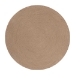 bali & pari Lapis Handwoven Jute Coffee Table - Boho Round Centerpiece with Natural Fiber Texture, Handcrafted Coastal Design for Living Room or Lounge Spaces - BSOF248-FT9-Seagrass-Round-Coffee Table