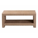 bali & pari Adaya Handwoven Jute Coffee Table - Rectangular Living Room Center Table with Open Shelf Storage, Handcrafted Boho Accent Furniture - BSOF248-FT11-Seagrass-Rectangular-Coffee Table