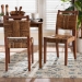 bali & pari Chabela Handwoven Seagrass Dining Chair Set of 2- Solid Mango Wood Frame with Woven Seat and Backrest, Rustic Boho Style Kitchen or Dining Room Seating, Brown - BSOCordoba-Type B-Light Brown Wood/Natural Weave-DC-KD Box