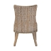 bali & pari Derris Natural Rattan Dining Chair with Cushion - Tall Wingback Side Chair with Solid Mango Wood Legs, Boho Coastal Style for Kitchen or Dining Room Seating, Greywashed - BSOMD-39817-KB Derris-Grey Natural Rattan-DC