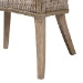 bali & pari Derris Natural Rattan Dining Chair with Cushion - Tall Wingback Side Chair with Solid Mango Wood Legs, Boho Coastal Style for Kitchen or Dining Room Seating, Greywashed - BSOMD-39817-KB Derris-Grey Natural Rattan-DC