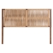 bali & pari Holitz Natural Rope Woven Headboard - Mountable Bed Backboard with Bayur Wood Frame, Modern Boho Accent for Bedroom Decor, King - BSOHoltiz-Medium tone (NAT02)-Headboard King