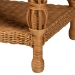 bali & pari Dolby Natural Rattan Coffee Table - Handwoven Wicker Accent Table with Lower Shelf, Coastal Boho Style Living Room Centerpiece - BSODolby-Light Honey/Rattan-Coffee Table