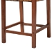 bali & pari Chabela Seagrass Counter Stool Set of 2 - Solid Mango Wood Frame with Woven Seat and Backrest, Rustic Boho Style Dining or Kitchen Island Seating, Brown - BSOLuanda-Type B-Light Brown Wood/Natural Weave-CS-KD Box