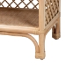 bali & pari Adonis Natural Rattan Display Shelf - Freestanding 6-Tier bookcase with Pagoda Top, Coastal Boho Storage Organizer - BSOAdonis-Natural/Rattan-Shelf