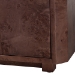 bali & pari Valora Real Burl Wood Storage Cabinet in Dark Walnut Brown - Modern Accent Cupboard with Double Doors and Brass Handles, Elegant Sideboard for Living Room, Entryway or Dining Area - BSOSVN-1308B-Dark Walnut-Nebu-2DR-Cabinet