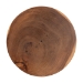 bali & pari Bancroft Solid Suar Wood Side Table - Handcrafted Sculptural End Table with Hourglass Design, Modern Boho Style for Living Room or Bedroom - BSOSuar S/T 002-Natural-Side Table