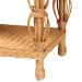 bali & pari Dolby Natural Rattan Console Table - Handwoven Wicker Accent Table with Openwork Design and Lower Shelf, Coastal Boho Style for Entryway or Living Room - BSODolby-Light Honey/Rattan-Console Table