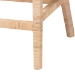 bali & pari Beata Natural Rattan Counter Stool - Handcrafted Wingback Counter Chair with Woven Detailing and Removable Cushion, Coastal Boho Style Seating for Kitchen Island or Dining Area - BSOBeata-Light Honey/Wooden-Cushioned-CS