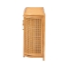 bali & pari McKenna Natural Rattan Sideboard - Handwoven Wicker Buffet Credenza, Boho Coastal Style for Dining or Living Room, 2-Drawer - BSOMcKenna-Light Honey Rattan-Cabinet