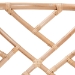 bali & pari Padma Natural Rattan Dining Chair - Handwoven Barrel Accent Chair with Bamboo-Style Frame and Lattice Detail for Boho, Coastal, or Tropical Dining or Lounge Area - BSOPadma-Natural/Rattan-Cushion-DC