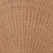 bali & pari Callias Natural Rattan Scalloped Headboard with Sunburst Weave - Coastal Boho Wicker Bed Backdrop for Bedroom Decor, Queen - BSOWS152 Scalloped Natural Rattan-Queen-HB
