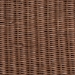 bali & pari Detta Natural Rattan Accent Chair - Handwoven Wicker Lounge Chair with Rolled Back and Scalloped Skirt Base, Boho Coastal Style for Sunroom or Sitting Area - BSODetta-Peanut Brn-Rattan-Armless-Cushion-Chair