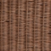 bali & pari Detta Natural Rattan Sofa with Cushion - Handwoven Wicker Settee with Rolled Arms and Scalloped Skirt Base, Boho Coastal Style for Sunroom or Lounge - BSODetta-Peanut Brown-Rattan-Cushion-Sofa
