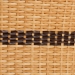 bali & pari Elma Rattan Counter Stool with Cushion - Barrel-Back Counter Chair with Synthetic Woven and Natural Rattan Frame, Boho Coastal Style Seating for Kitchen or Lounge - BSOElma-Natural/Brown Stripes-Rattan-Cushion-CS