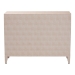 Baxton Studio Nira Faux Shagreen Storage Cabinet - Contemporary 2-Door Accent Sideboard with Sleek Metal Handles, for Entryway or Living Room - BSOJY24B281-Beige Faux Shagreen-Cabinet