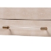 Baxton Studio Nira Faux Shagreen Console Table - Contemporary Accent Display Piece with 2 Drawers and Open Shelf, Storage Solution for Entryway or Living Room - BSOJY24B282-Beige Faux Shagreen-Console Table