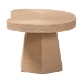 bali & pari Lenka Natural Jute Coffee Table - Textured Handwoven Cocktail Table with Sculptural Base and Irregular Top for Living Room or Lounge - BSOF2410-FT1-Jute-CT