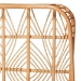 bali & pari Hadley Natural Rattan Bed Frame with Openwork Geometry Headboard and Footboard, Tropical Coastal Boho Bedroom Furniture, Queen - BSOHadley-Natural/Rattan-Queen