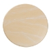 bali & pari Aponi Marbled Resin Coffee Table - Sculptural Center Table with Round Top and Pedestal Base, Modern Contemporary Statement Furniture, Cream - BSOAponi-Cream Marbled Resin-CT
