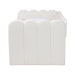 Baxton Studio Palmer Cream Teddy-Bear Fabric Daybed with Rolling Trundle - Scalloped Edge Daybed with Plush Upholstery, Modern Sofa Bed for Bedroom or Guest Room, Twin - BSOSP1066-B-CF0034 Cream Teddy Bear Fabric Daybed-Twin