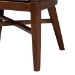 bali & pari Ridley Seagrass Dining Chair with Mahogany Wood Frame - Coastal Accent Chair with Woven Square Back and Cushioned Seat for Dining Room or Kitchen, Brown Wash - BSOMD-39833 Ridley-Brown Wash-Cushion-DC