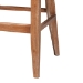 bali & pari Jasper Seagrass Bar Stool with Mahogany Wood Frame - Coastal Seating with Woven Wingback and Cushioned Seat for Bar Island or Lounge, Whitewash - BSOMD-39838 Jasper-White Wash-Cushion-BS