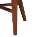 bali & pari Jasper Seagrass Dining Chair with Mahogany Wood Frame - Coastal Accent Chair with Woven Wingback and Cushioned Seat for Dining Room or Kitchen, Brown Wash - BSOMD-39836 Jasper-Brown Wash-Cushion-DC