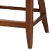 bali & pari Jasper Seagrass Counter Stool with Mahogany Wood Frame - Coastal Seating with Woven Wingback and Cushioned Seat for Kitchen Island or Breakfast Bar, Brown Wash - BSOMD-39837 Jasper-Brown Wash-Cushion-CS